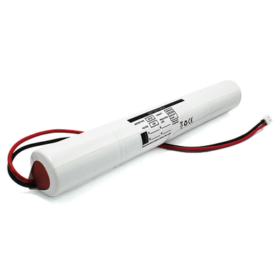 Batteria Ni-Cd D4000mAh 4.8V 19.2Wh di illuminazione di emergenza