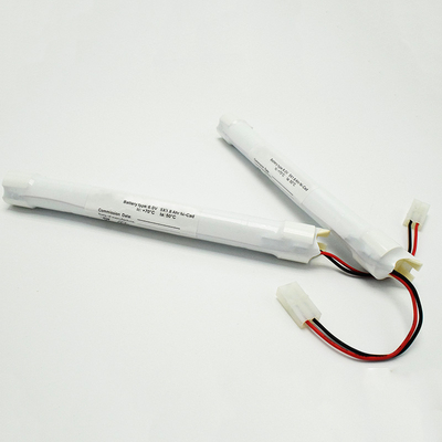 Batteria per illuminazione di emergenza Batteria Ni-Cd SC1800mAh 6.0V 10.8Wh OEM Tipo Stick Con Modulo di montaggio a parete laterale