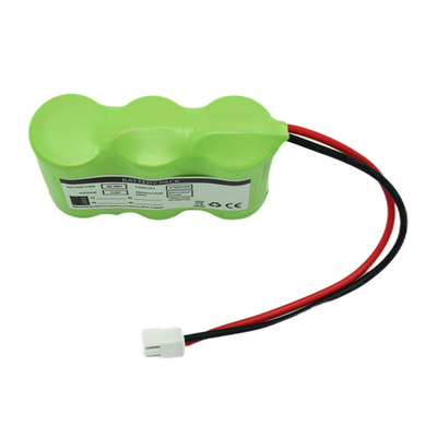 3S1P Side By Side Tipo 3.6V Ni-Mh C4700mAh Batteria ricaricabile ad alta temperatura OEM PVC