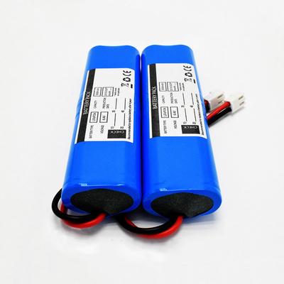 Batteria cilindrica 18650*4 Cellule 3000mAh 6.4V SBS LiFePO4 Batterie ad alta temperatura