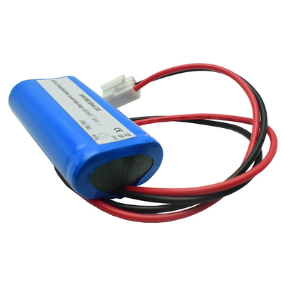 OEM SBS Tipo IFR 14500*2 Cella 1.2Ah 3.2V LiFePO4 Batterie di illuminazione di emergenza 10-20mm connettore a filo