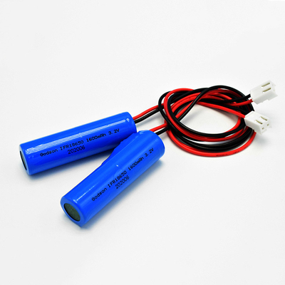 Cella singola tipo IFR 18650*1 con PCM 1.6Ah 3.2V LiFePO4 batterie cilindriche
