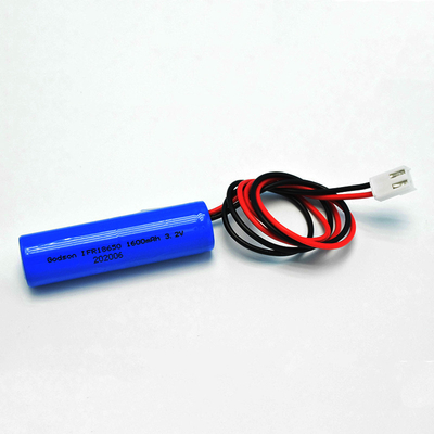Cella singola tipo IFR 18650*1 con PCM 1.6Ah 3.2V LiFePO4 batterie cilindriche