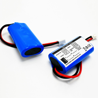 OEM 9.6Wh LiFePO4 18650*2 Celle 1.5Ah 6.4V Batterie di qualità IFR Segnale di uscita