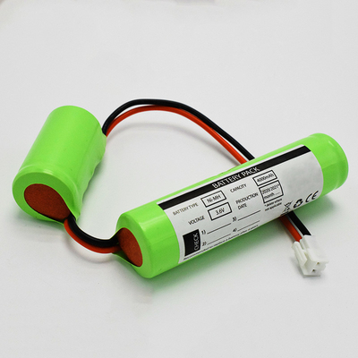 volte ricaricabili del pacchetto C4000mAh della batteria del Ni MH di 0.1C 3,6 V 500 ciclano