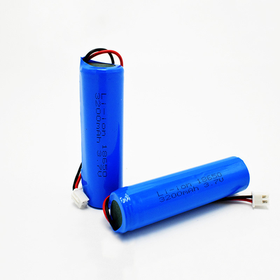 Batteria al litio ricaricabile 3,7 V ICR18650 3200mAh della luce di emergenza