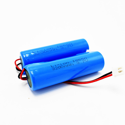 Batteria al litio ricaricabile 3,7 V ICR18650 3200mAh della luce di emergenza