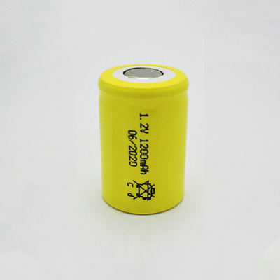 1200mAh batteria al cadmio-nichel 1,2 V per illuminazione di emergenza
