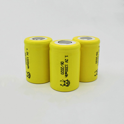 1200mAh batteria al cadmio-nichel 1,2 V per illuminazione di emergenza