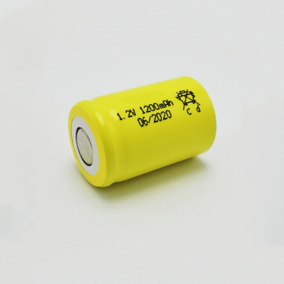 1200mAh batteria al cadmio-nichel 1,2 V per illuminazione di emergenza