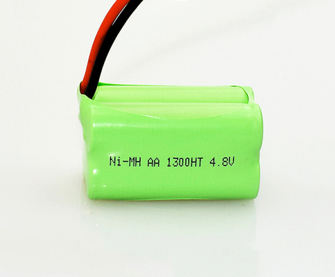 Batterie aa ricaricabile 1300mAh 4.8V della luce dell'uscita di sicurezza di NiMH
