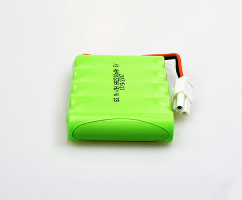 Batterie ricaricabili NiMH 2200mAh 6.0V della luce dell'uscita di sicurezza di aa