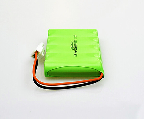 Batterie ricaricabili NiMH 2200mAh 6.0V della luce dell'uscita di sicurezza di aa