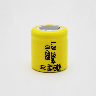 1,2 cellula ricaricabile di illuminazione di emergenza della batteria del CD del Ni di V 150mAh