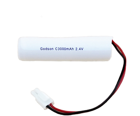 Tipo del bastone di NiCD C3000mAh 2.4V del pacchetto della batteria della luce del segno dell'uscita dell'OEM