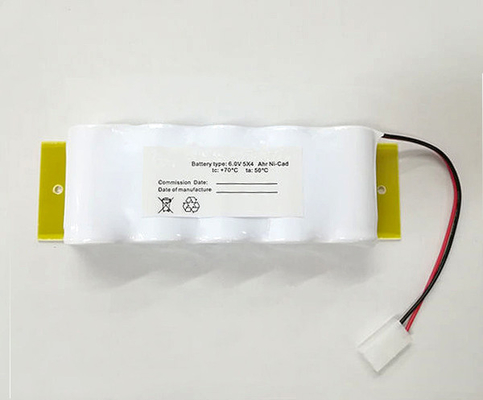 Parallelamente 6,0 CD del Ni del pacchetto D4000mAh della batteria di V con la superficie posteriore