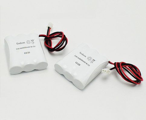Batteria delle batterie JST XHP 2P NiCd della luce dell'uscita di sicurezza di Aa900mah