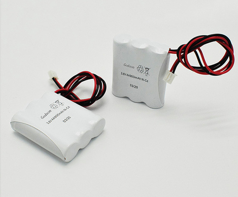 Batteria delle batterie JST XHP 2P NiCd della luce dell'uscita di sicurezza di Aa900mah
