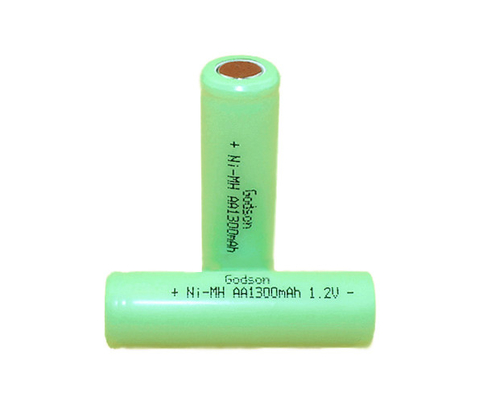 batteria del Ni MH della batteria aa 1300mAh del segno dell'uscita di sicurezza di 1.2V 0.1C