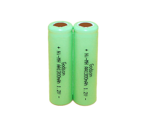 batteria del Ni MH della batteria aa 1300mAh del segno dell'uscita di sicurezza di 1.2V 0.1C