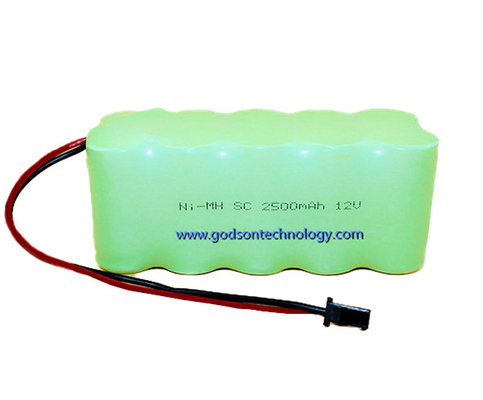 Sc ricaricabile 2500mAh della batteria 12V di NiMH delle batterie della luce dell'uscita di sicurezza