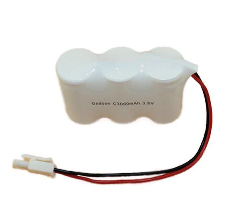 3,6 accumulatori al nickel-cadmio ricaricabili C3000mAh del pacchetto della batteria di NiCd