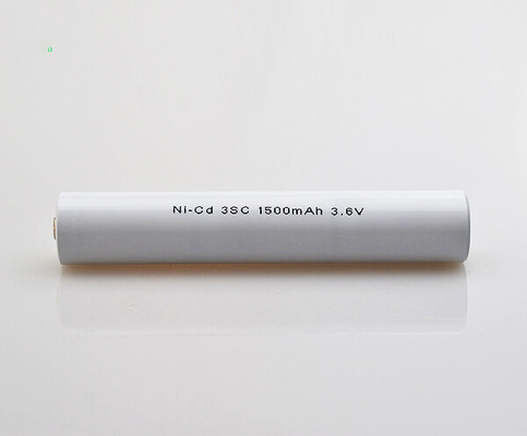 Batteria del CD del Ni di SC1500mAh 1,2 V batterie ricaricabili di Nicd di 1,2 volt