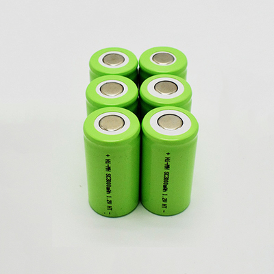 Una cellula ad alta temperatura di 3,6 di V del Ni MH della batteria di emergenza GH di illuminazione SC3000mAh 1.2V