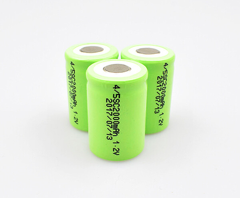 Batteria 4 5sc del Ni MH 1,2 V 2000mah per le illuminazioni di soccorso