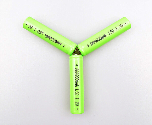 Batteria del Ni MH del AAA 800mAh 1.2V per le illuminazioni di soccorso