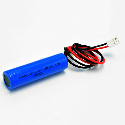 Batterie cilindriche LiFePO4 IFR18650 1600mAh 3.2V della luce dell'uscita di sicurezza