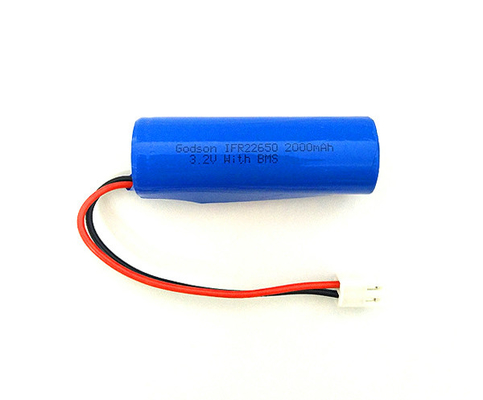 Batterie ricaricabili della batteria 3,2 V IFR22650 2000mAh del segno dell'uscita di sicurezza LiFePO4
