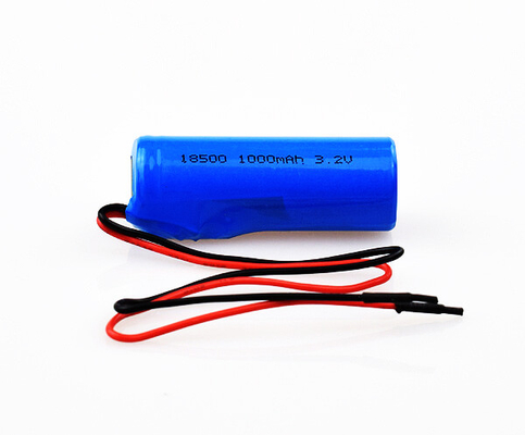 Batteria LiFePO4 a litio per segnale di uscita di emergenza 18500 3.2V 1000mAh