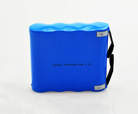 Il pacchetto della batteria della luce dell'uscita 18650 LiFePO4 parallelamente scrive le cellule a macchina di 3.2V 6000mAh