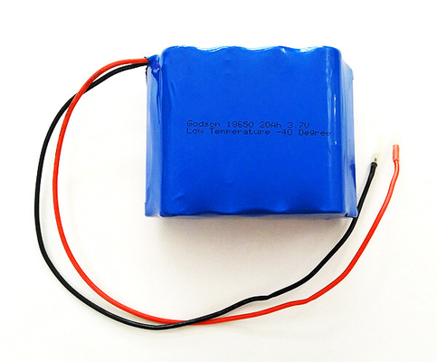 Batteria ICR18650 20Ah di bassa temperatura delle cellule del litio di illuminazione di emergenza 3,7 V