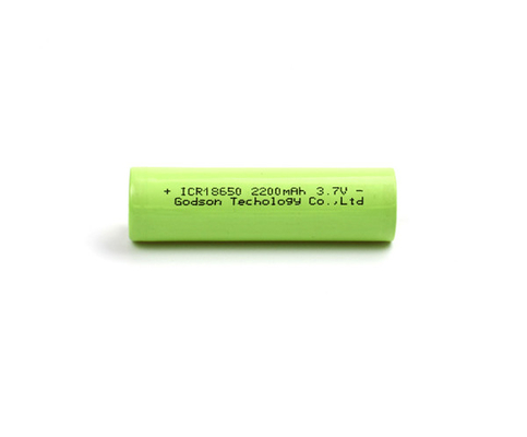 ione ricaricabile del litio delle batterie ICR18650 3.7V del ferro del litio 2200mAh