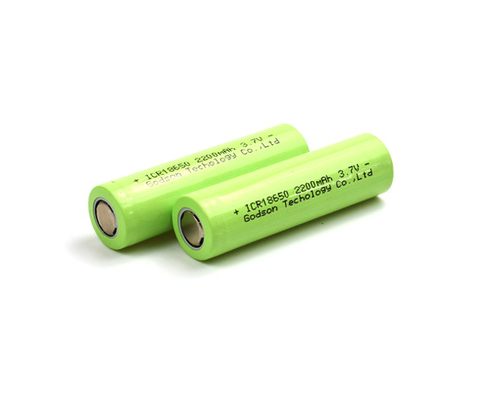 ione ricaricabile del litio delle batterie ICR18650 3.7V del ferro del litio 2200mAh