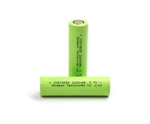 ione ricaricabile del litio delle batterie ICR18650 3.7V del ferro del litio 2200mAh