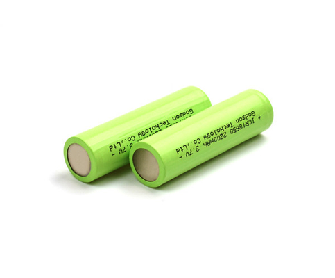 ione ricaricabile del litio delle batterie ICR18650 3.7V del ferro del litio 2200mAh