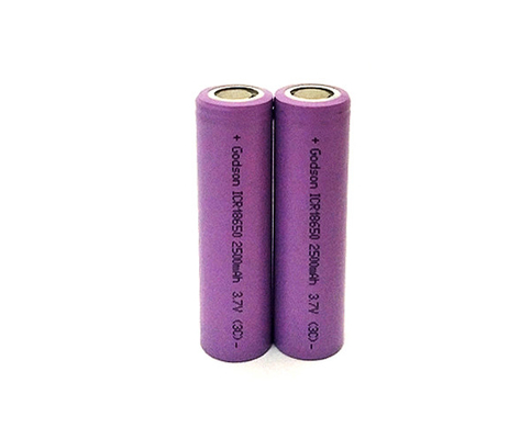 ICR18650 litio Ion Battery Emergency Light Battery 2500mAh rispettoso dell'ambiente