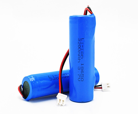 Rivestimento di PVC di 3200 MAh Emergency Light Lithium Battery ICR18650 3.70V