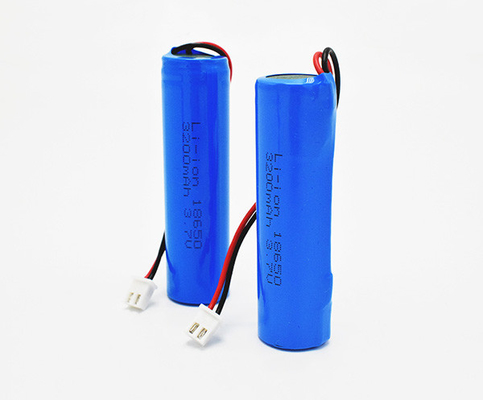 Rivestimento di PVC di 3200 MAh Emergency Light Lithium Battery ICR18650 3.70V