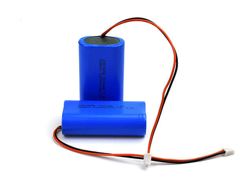 7,4 pacchetto rispettoso dell'ambiente del ferro del litio della batteria ricaricabile di V 2000mah