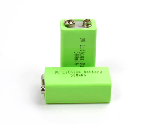 Batteria al litio 500mAh 9V della luce di emergenza del ferro del litio con USB