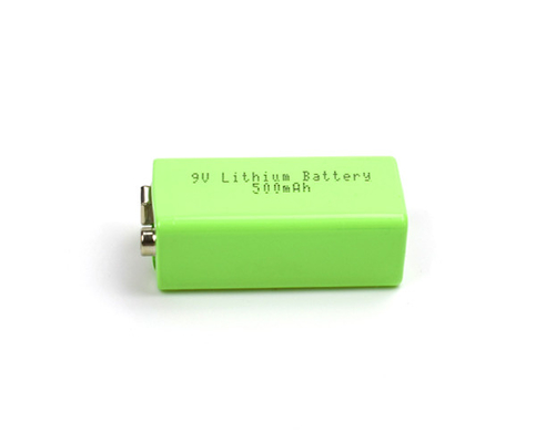 Batteria al litio 500mAh 9V della luce di emergenza del ferro del litio con USB