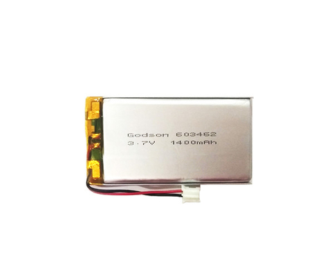 Batteria 1400mAh 3.7V del polimero del litio della lampada 603462 da vendere