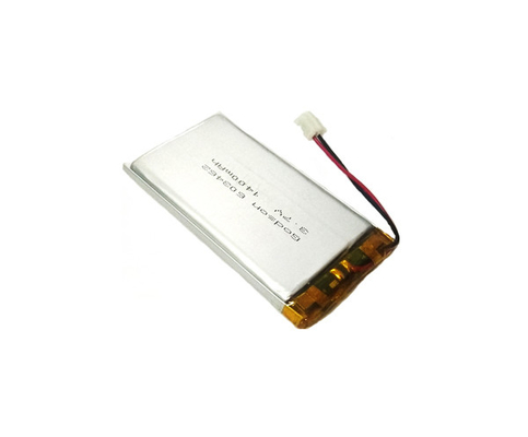 Batteria 1400mAh 3.7V del polimero del litio della lampada 603462 da vendere