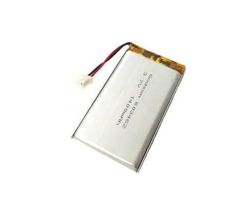 Batteria 1400mAh 3.7V del polimero del litio della lampada 603462 da vendere