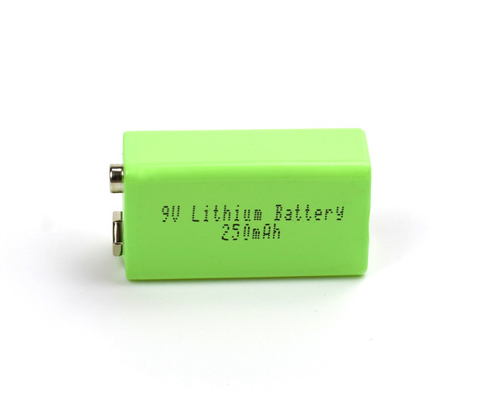 Bassa temperatura della batteria al litio di illuminazione di emergenza 9V 250mAh con USB