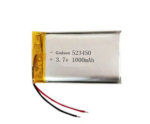 volt 523450 di Ion Battery Emergency Light 3,7 del litio del polimero 1000mAh ricaricabile